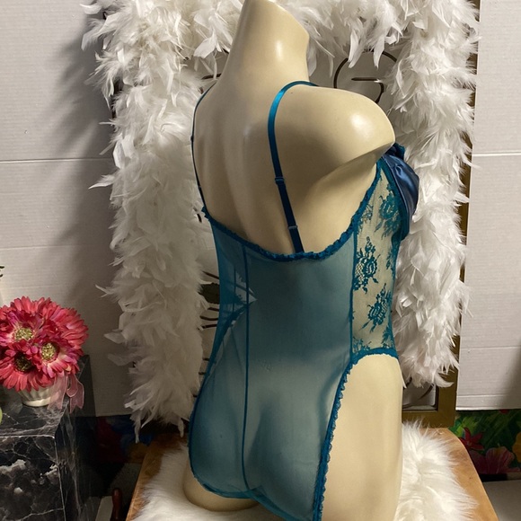 Satin Teddy Sexy Lingerie - Picture 7 of 10